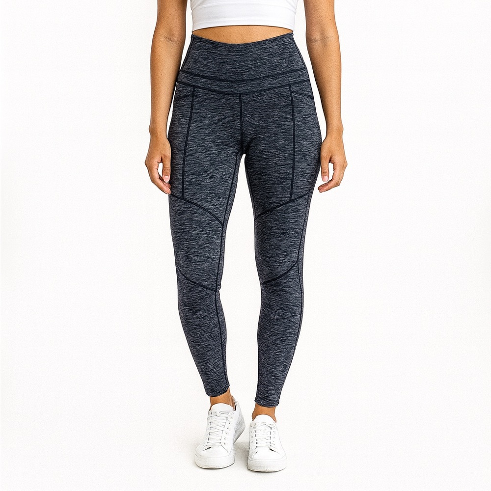 Athleta Size XS Dark Grey High-Rise Activewear Leggings.